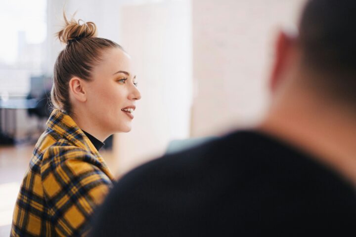 woman professional in meeting